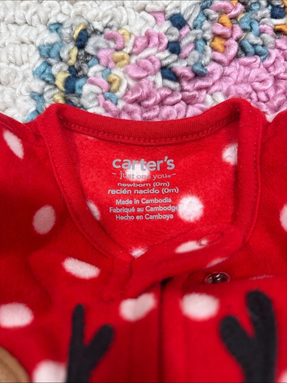 Carters Reindeer Pajamas